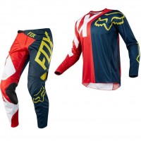 Conjunto Motocross Fox 360 Preme Rojo Azul hombre Original Conjunto Motocross Fox 360 Preme Rojo Azul hombre Original